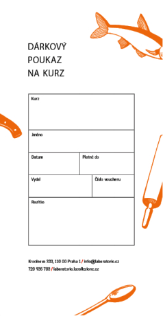 Otevřená poukázka „Cooking Experience“